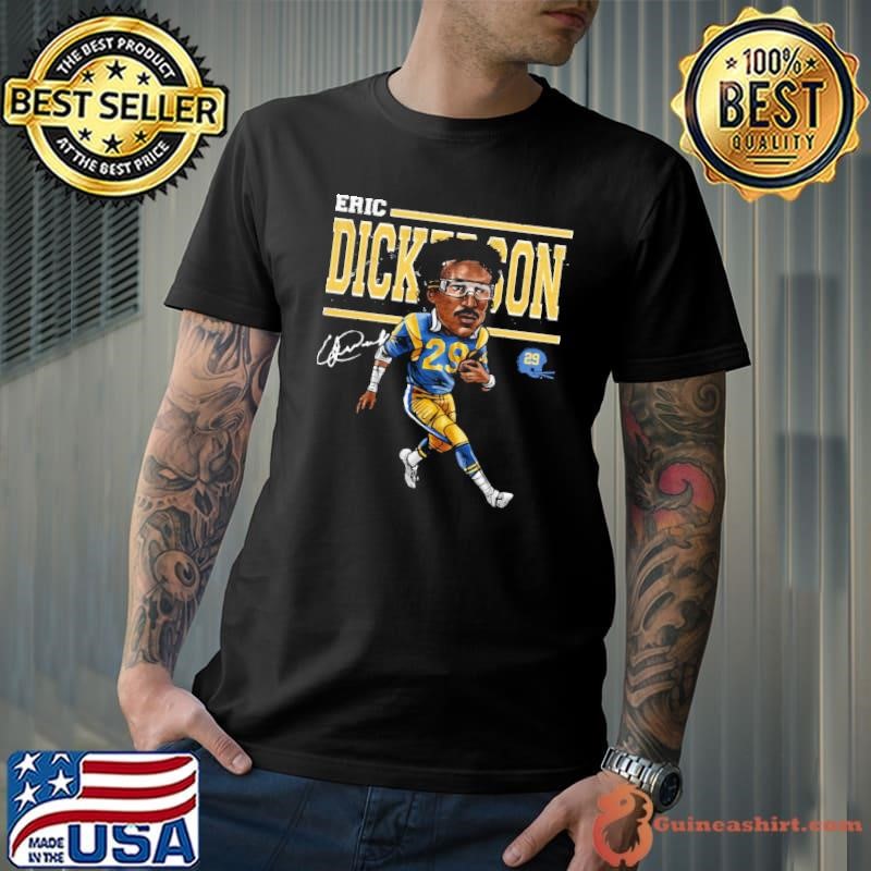Eric Dickerson Los Angeles R Cartoon an American former football running back T-Shirt