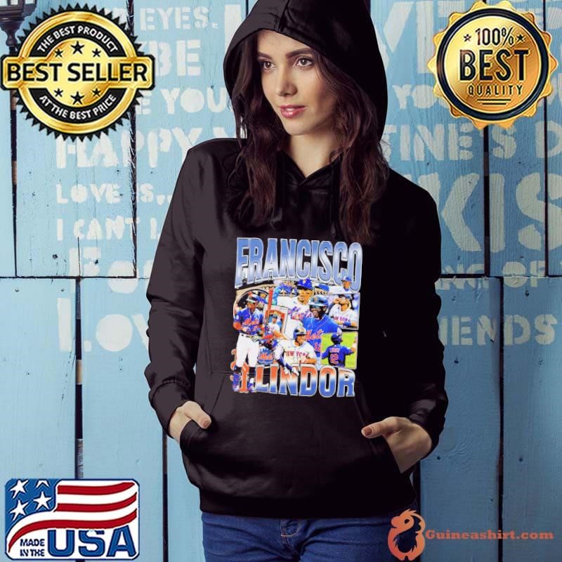 Francisco Lindor Puerto Rican professional baseball shortstop Vintage Bootleg T Hoodie