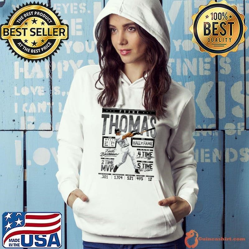 Frank thomas stats American former professional baseball designated hitter Hoodie
