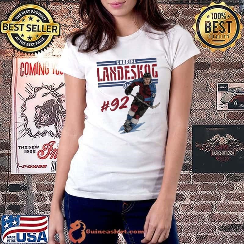 Gabriel landeskog play Swedish professional ice hockey left winger Ladiestee