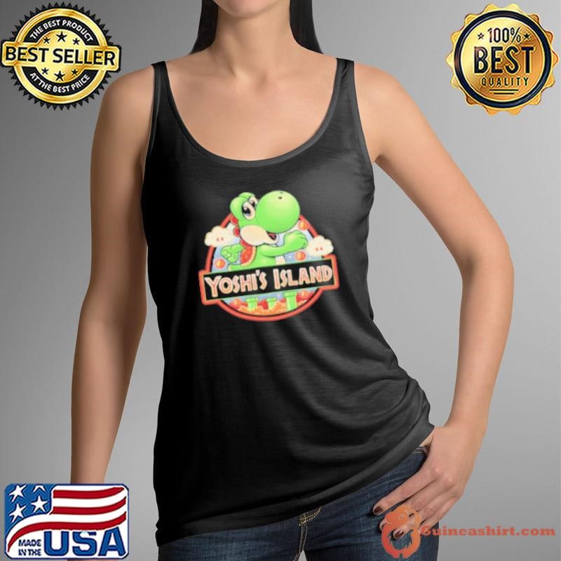 Green Dinosaur Yoshi’S Island Momma Gorilla Tank Top