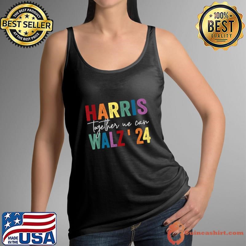 Harris Walz Together We Can Election LGBT Harris Walz Waltz Tank Top
