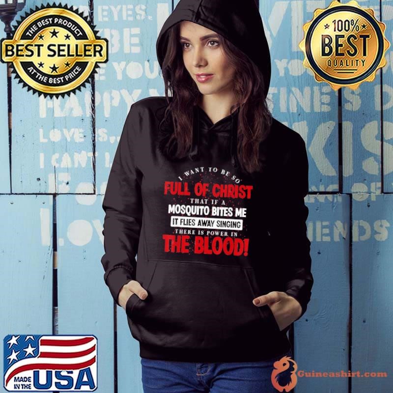 Holy Bible There Is Power In The Blood Prayer Hoodie
