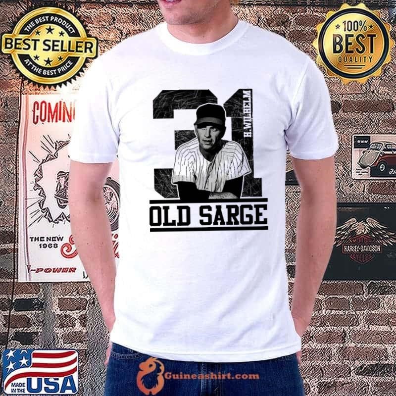 Hoyt wilhelm game American Major League Baseball pitcher T-Shirt