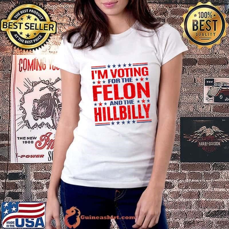 I'm voting or the felon and the hillbilly stars election 2024 Ladiestee