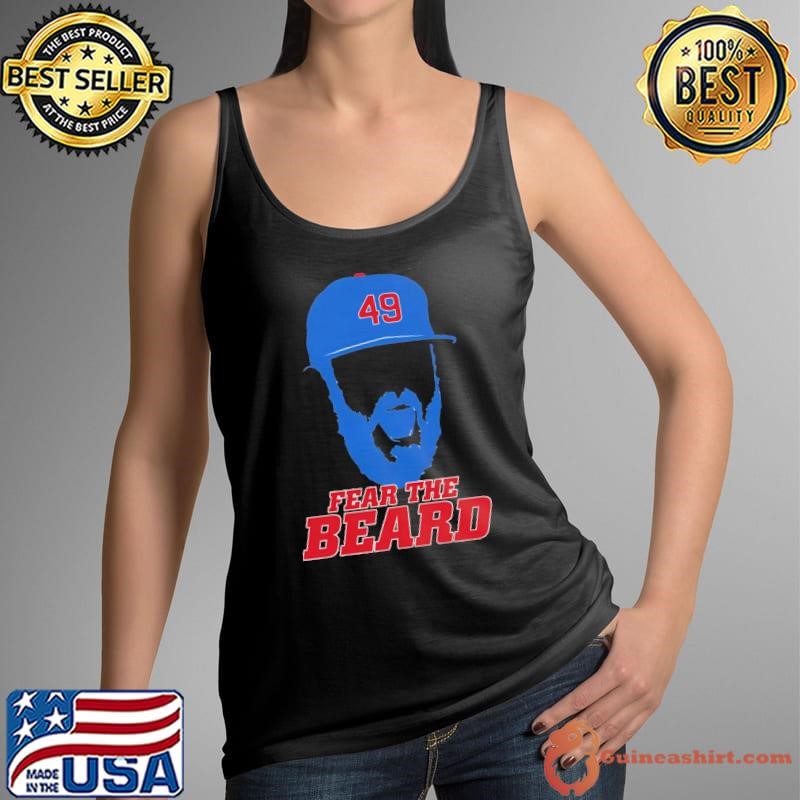 Jake arrieta silhouette fear the beard American former professional baseball pitcher T-Shirt