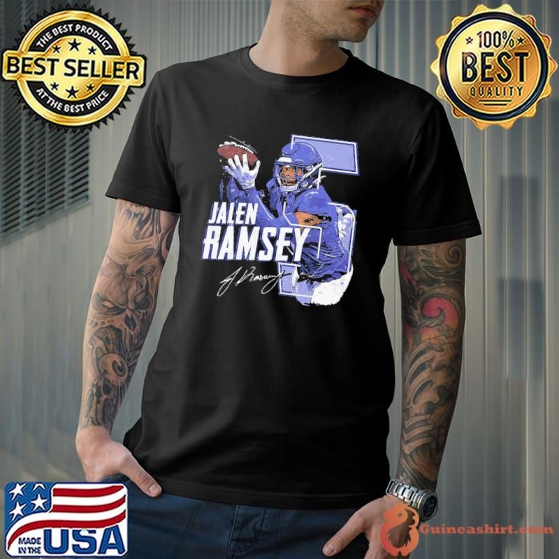 Jalen Ramsey an American football cornerback Los Angeles R Number T-Shirt