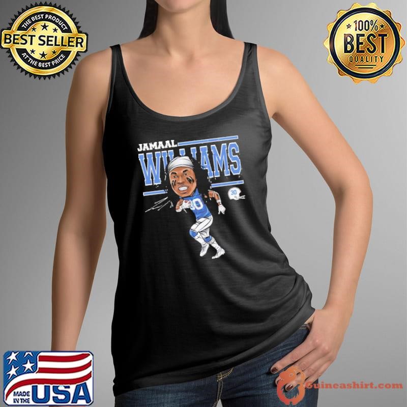 Jamaal williams an American football running back cartoon T-Shirt