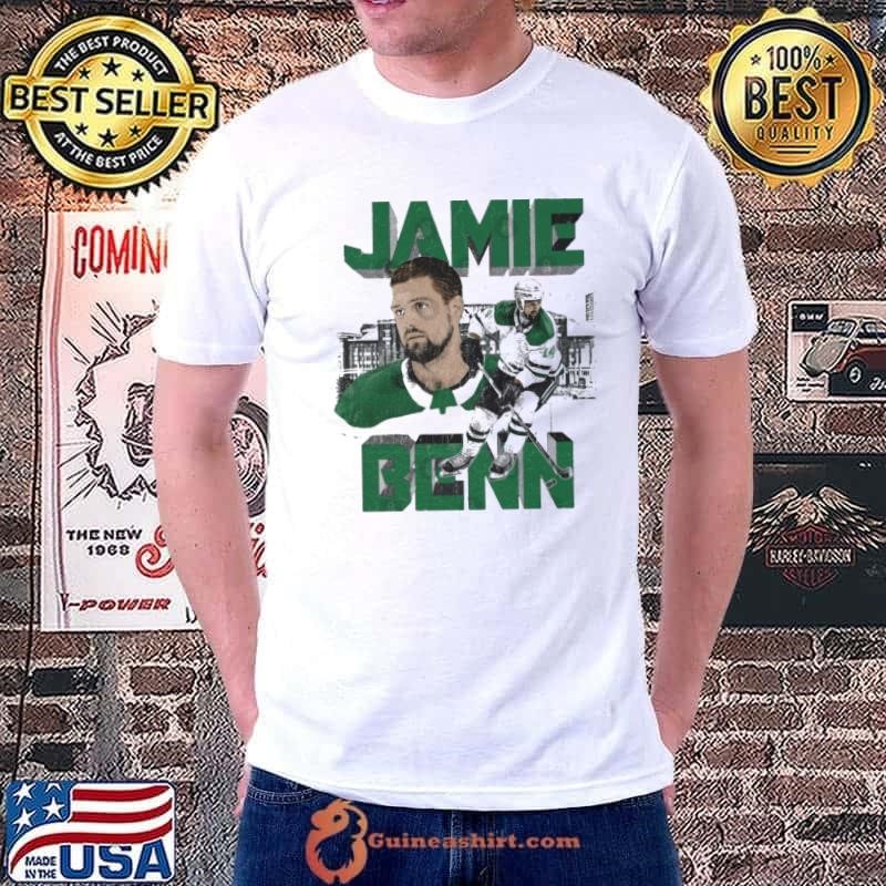 Jamie Benn Dallas Block Canadian professional ice hockey winger T-Shirt
