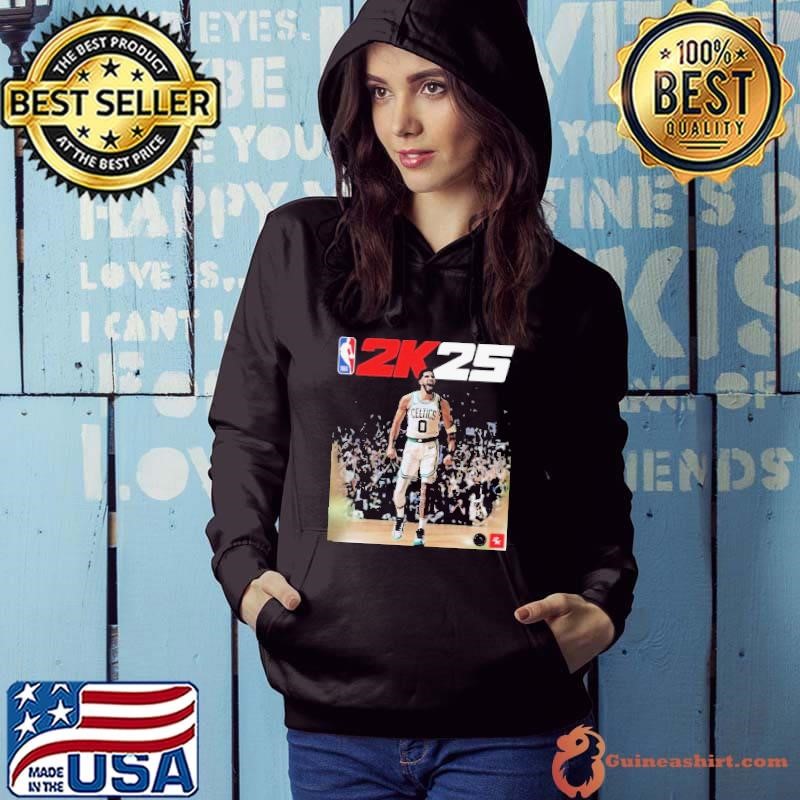 Jayson Tatum Is Our NBA 2K25 Standard Edition Cover Athlete Vintage Hoodie