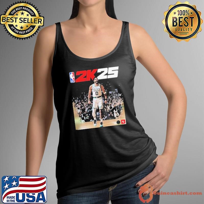 Jayson Tatum Is Our NBA 2K25 Standard Edition Cover Athlete Vintage Tank Top