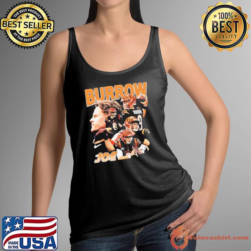 Joe Burrow American football quarterback Vintage Collage T-Shirt