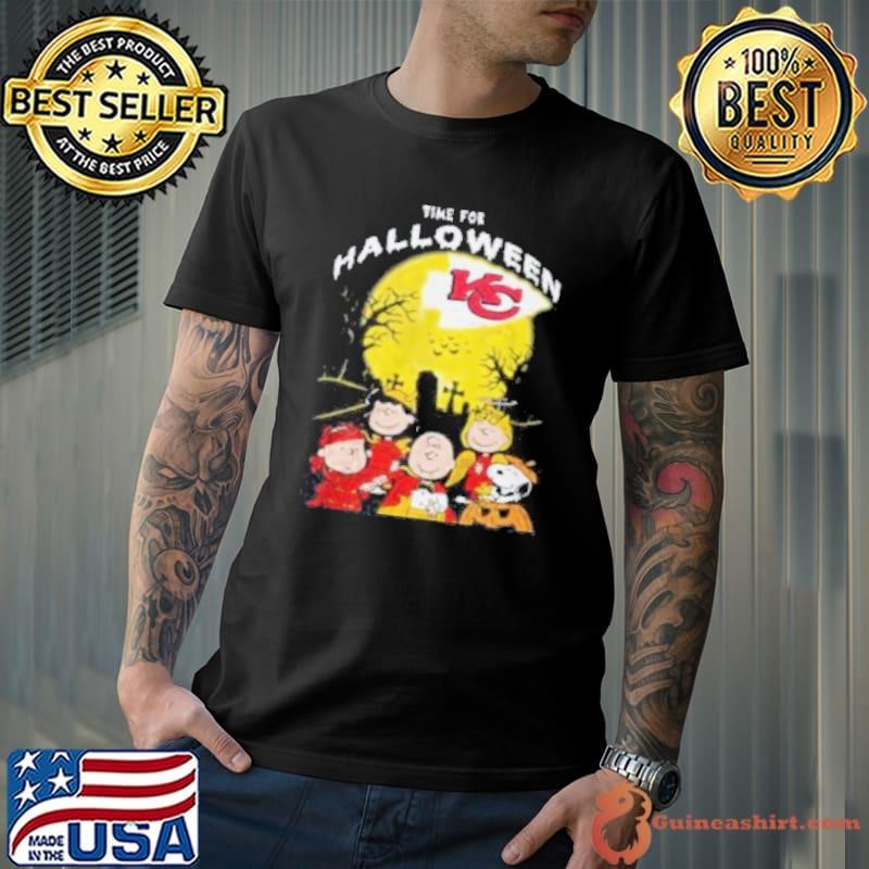 Kansas City Chiefs Snoopy Time For Halloween And The Chiefs Love Unisex