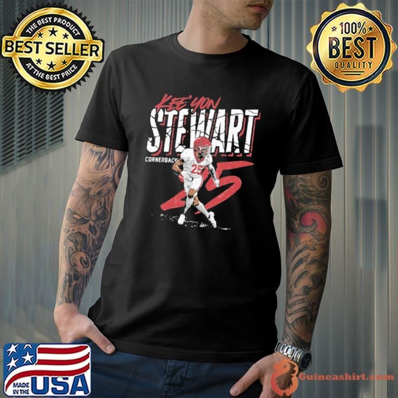 Kee'yon Stewart Arkansas Razorbacks Defensive Back College Crack Unisex