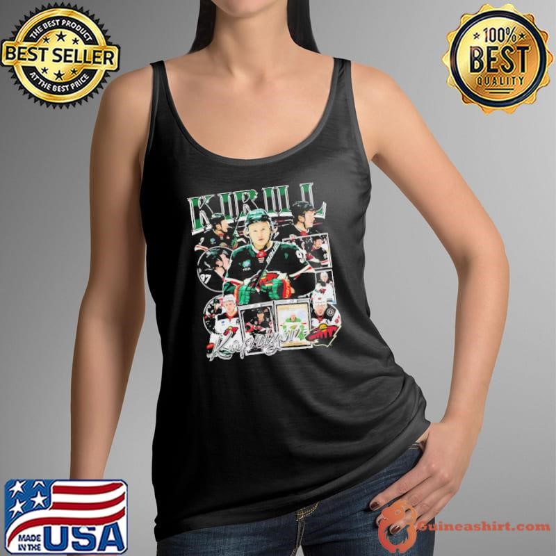 Kirill Kaprizov Russian professional ice hockey left winger Vintage Bootleg T-Shirt