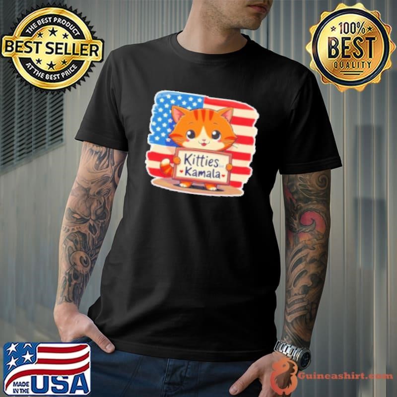 Kitties Love Kamala Harris Shirt