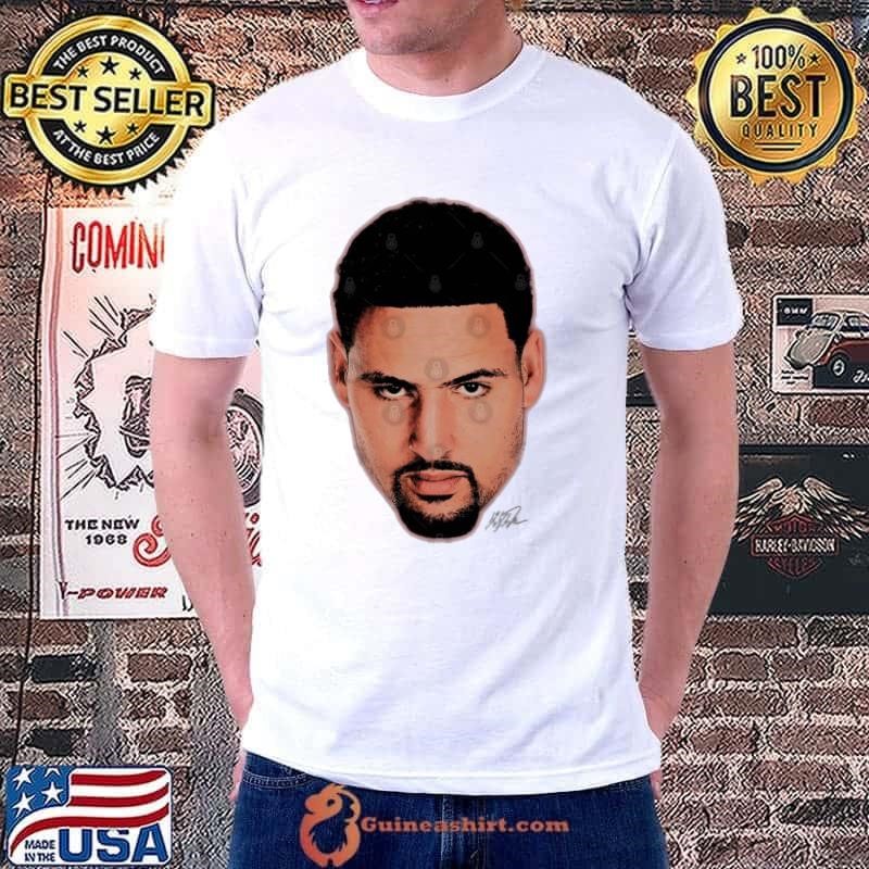 Klay Thompson Big Face American professional basketball T-Shirt