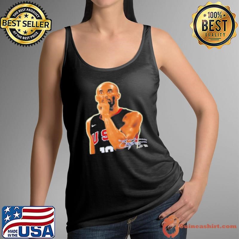 Kobe Bryant Celebration Usa Basketball Signature Shirt