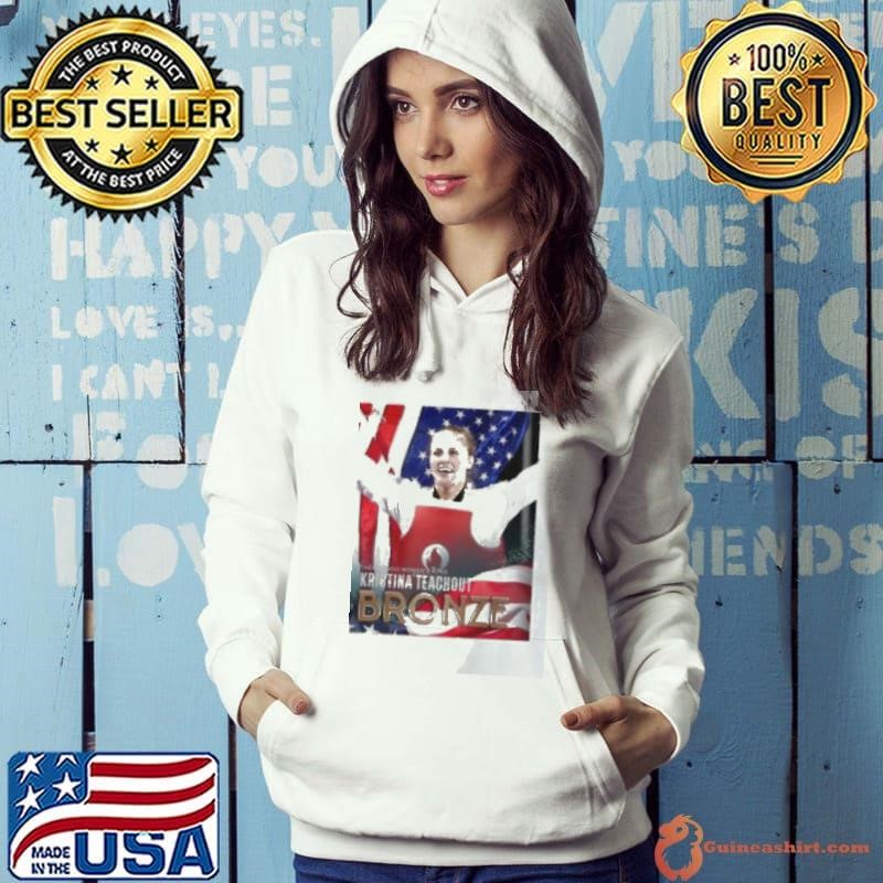 Kristina Teachout Bronze Medal Taekwondo Women’s 67kg Paris Olympic 2024 Poster Hoodie