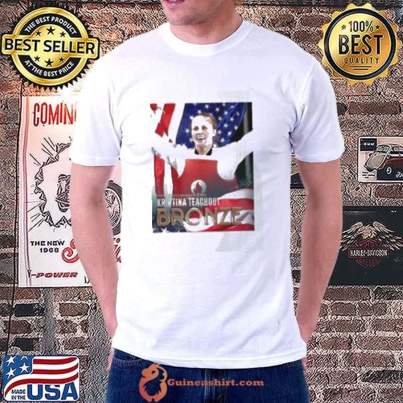 Kristina Teachout Bronze Medal Taekwondo Women’s 67kg Paris Olympic 2024 Poster shirt