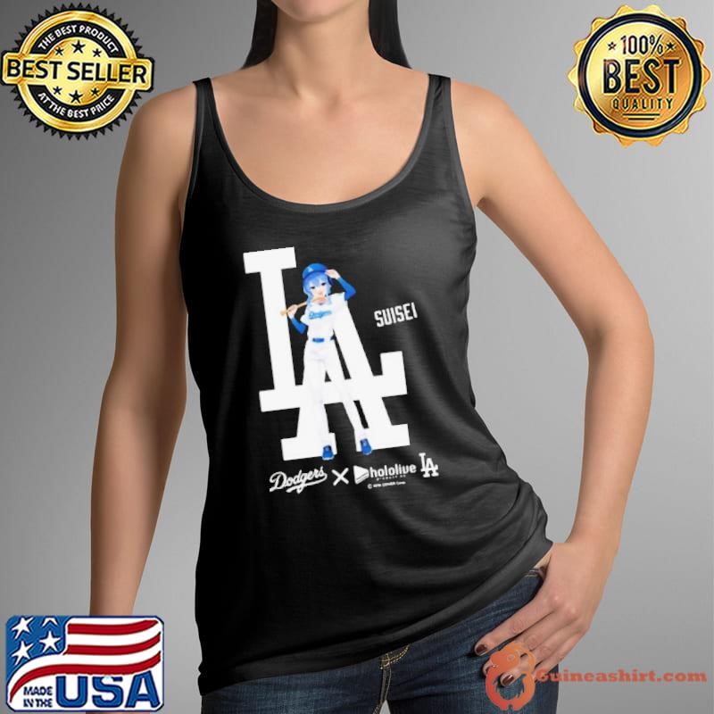 La Dodgers X Hololive Night Suisei shirt
