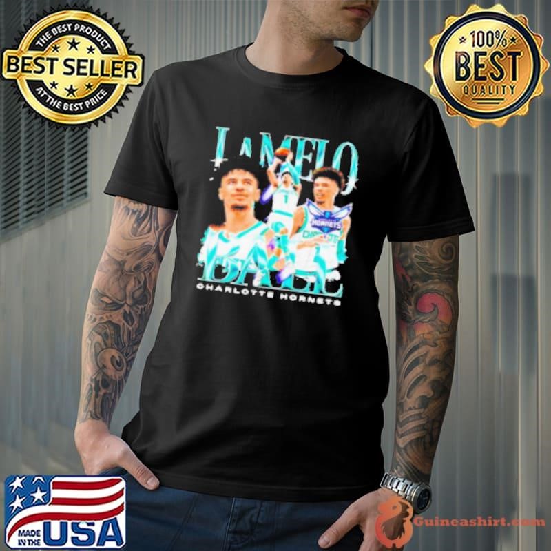 Lamelo Ball Charlotte Hornets Vintage Graphic Shirt