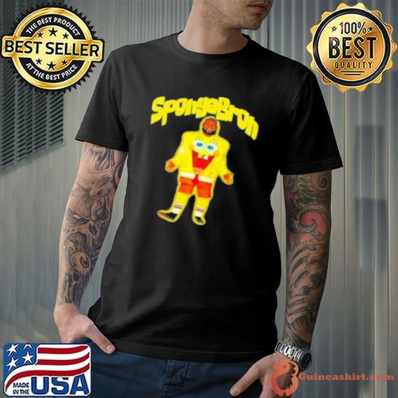 Lebron James Spongbron Spongebob Squarepants Shirt