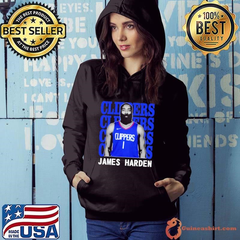 Los Angeles Clippers James Harden 1 American professional basketball Hoodie