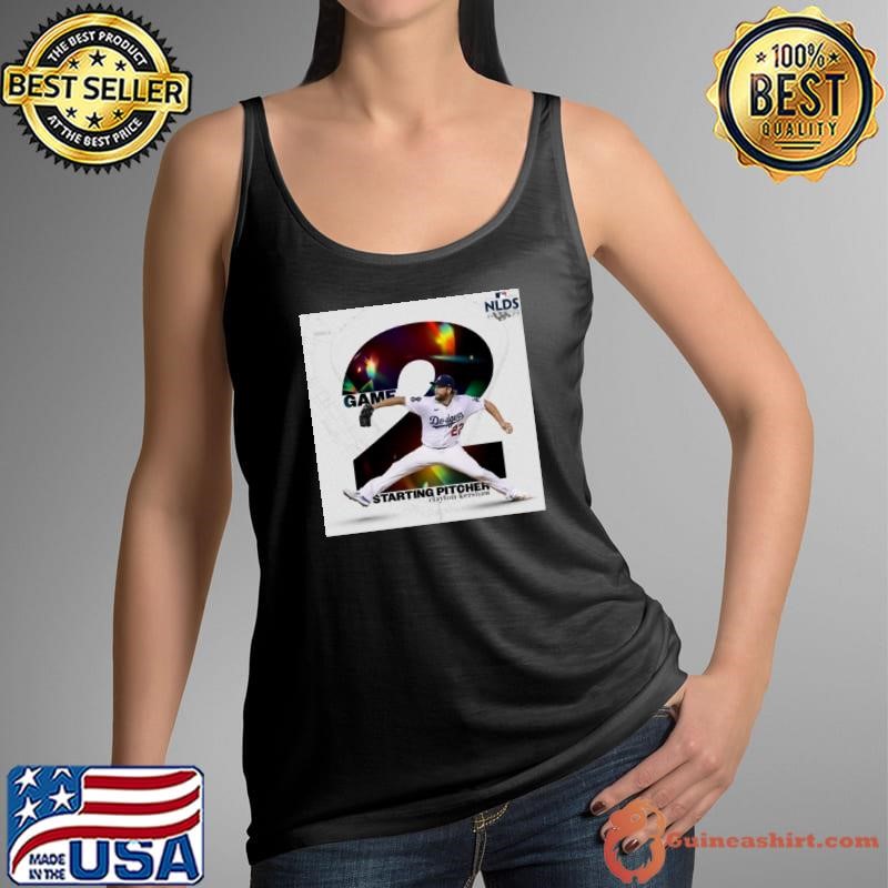 Los Angeles Dodgers Game 2 Starting pitcher Clayton Kershaw NLDS 2022 Tank Top