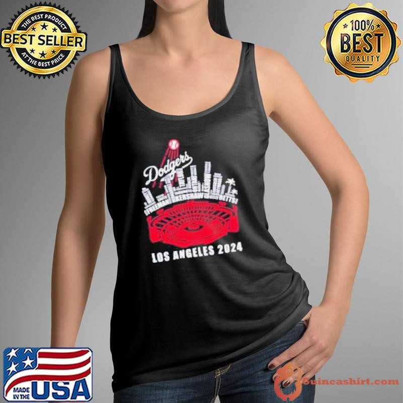 Los Angeles Dodgers Stadium Players Name Los Angeles 2024 Tank Top