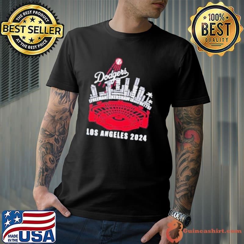 Los Angeles Dodgers Stadium Players Name Los Angeles 2024 Unisex