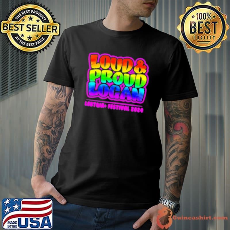 Loud Proud Logan LGBT Festival 2024 Unisex