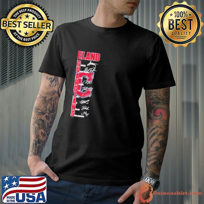 MLB Team Players Cleveland Guardian 2024 Signatures Shirt
