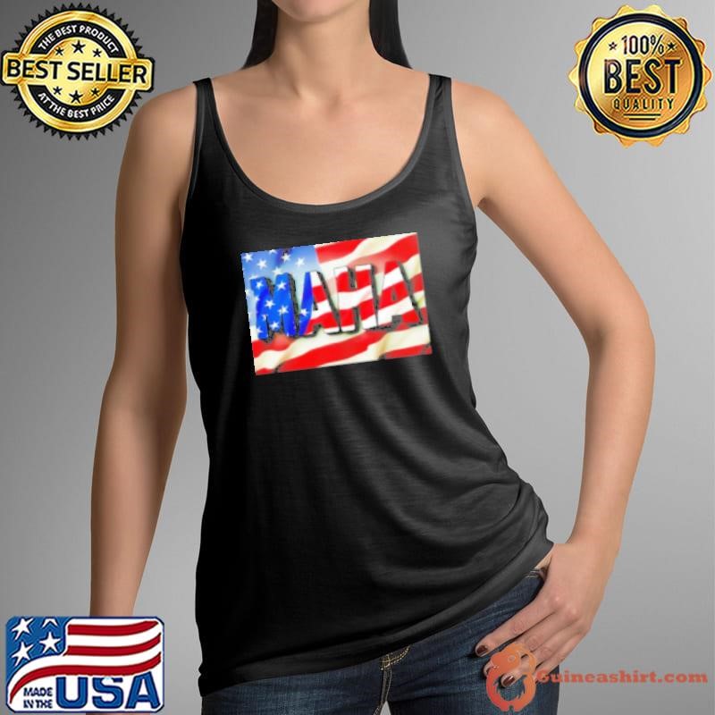Maha Make America Healthy Again USA Flag Shirt