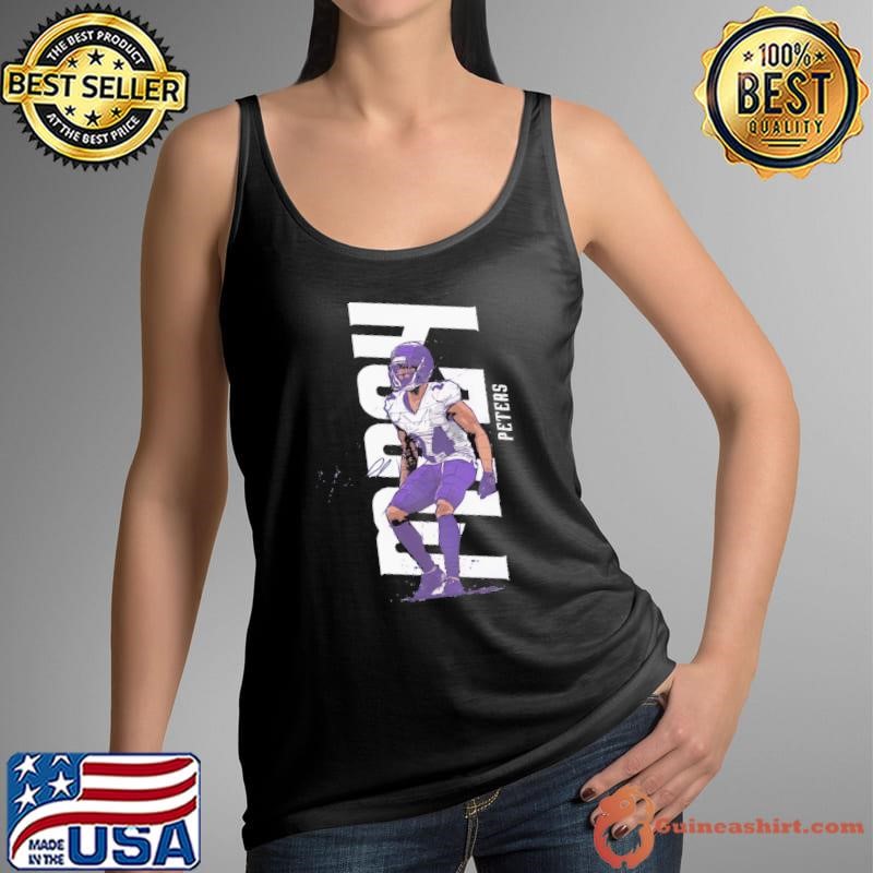 Marcus peters vertical American professional football cornerback T-Shirt