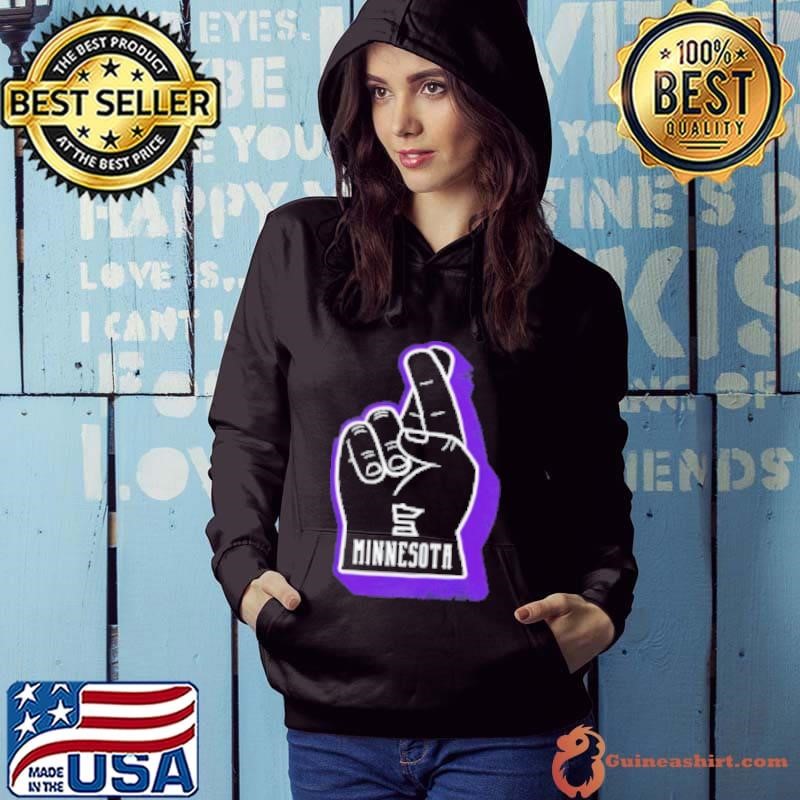 Minnesota Foam Finger Hoodie