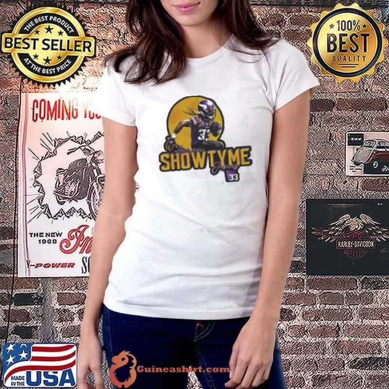 Minnesota Vikings Aaron Jones Showtyme 2024 Ladiestee