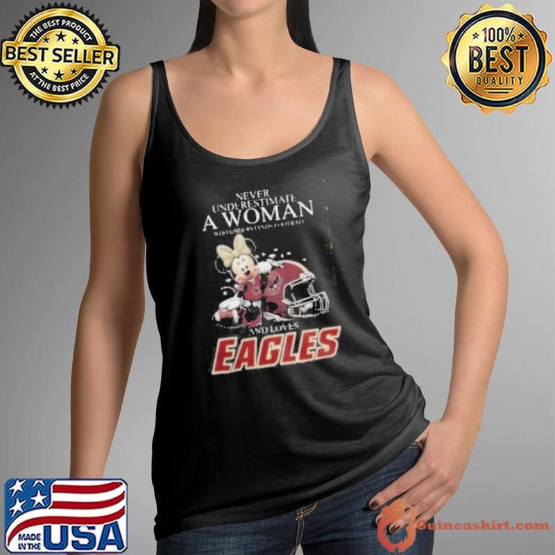 Minnie Mouse x Boston College Eagles Never Underestimate A Woman Who Understands Football shirt