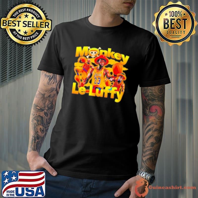 Monkey Le Luffy Lebron James Shirt