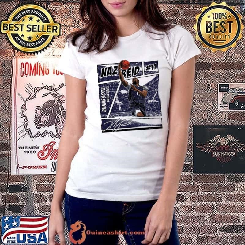 Naz Reid Minnesota Comic American professional basketball player Ladiestee