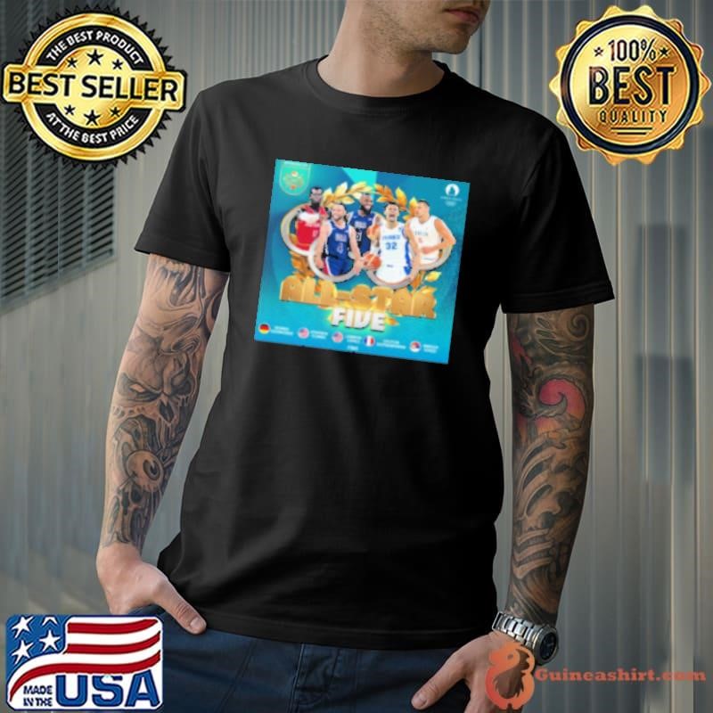 Nice Lebron James Earns Mvp Award In The Olympic Games Shirt