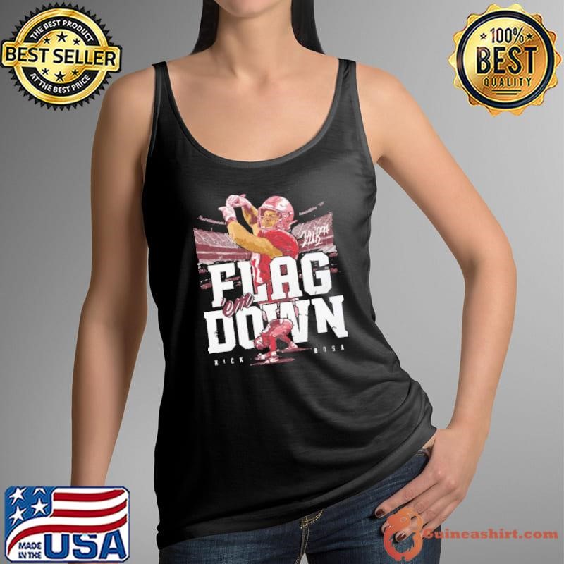 Nick Bosa American professional football defensive end San Francisco Flag Plant T-Shirt