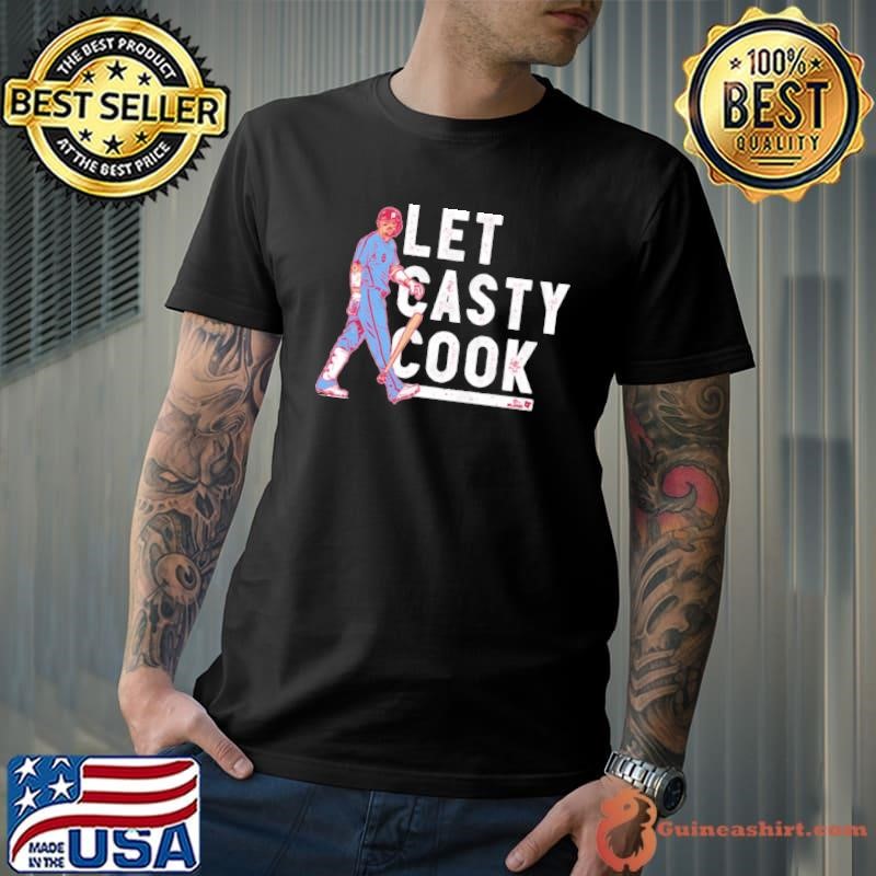 Nick Castellanos Let Casty Cook American professional baseball right fielder T-Shirt