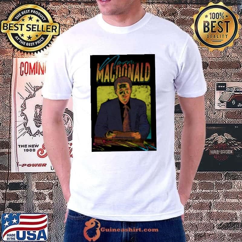 Norm Macdonald 90s Style Faded Look Fan shirt