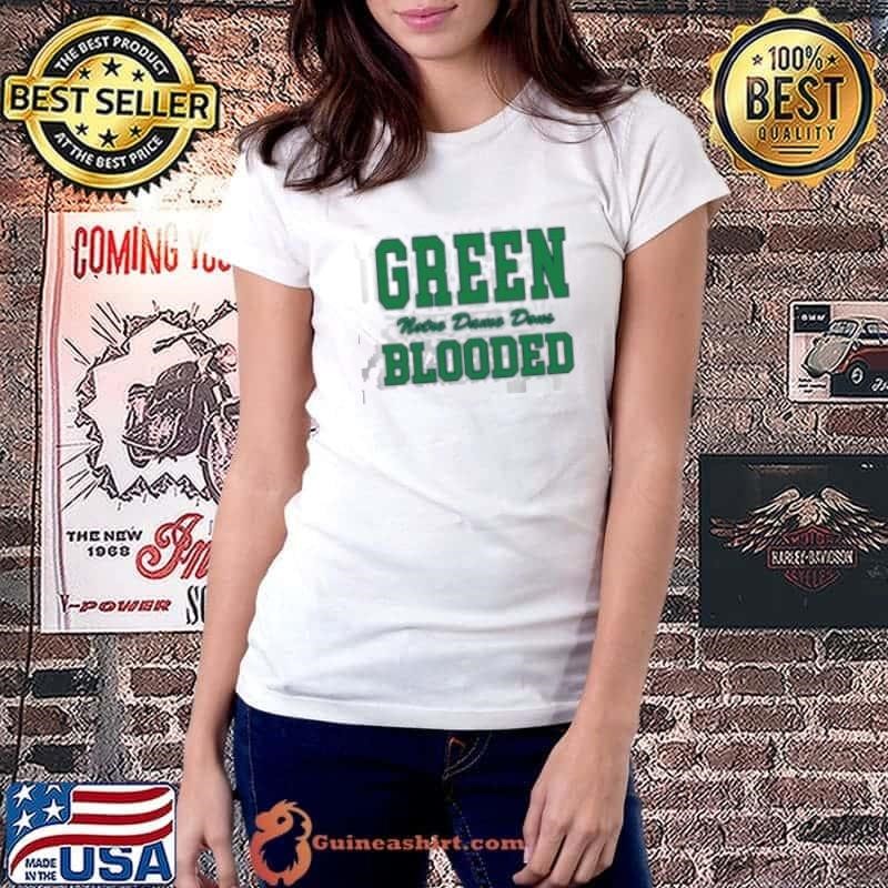 Notre Dame College Dons Blooded Shirt