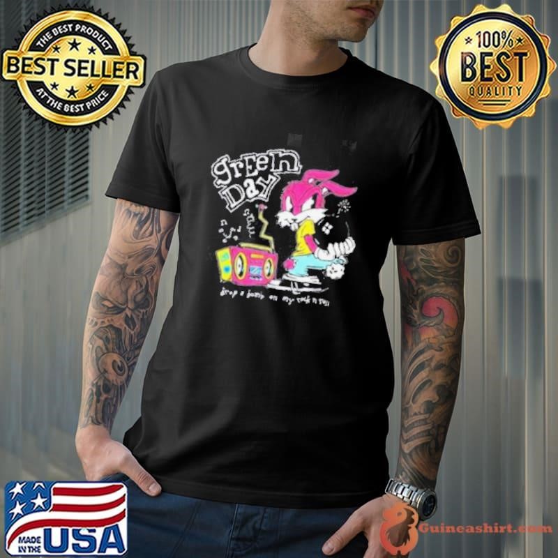 Official-Corvette-Bunny-Green-Day-Shirt0-510x510 Unisex