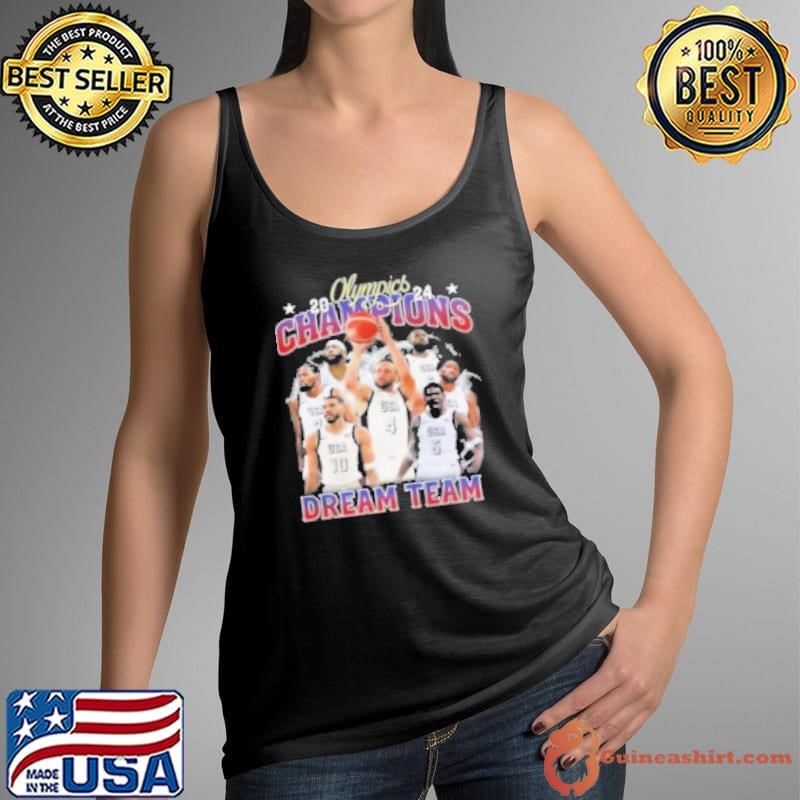 Olympic Champions 2024 Men'S Basketball Team USA Tank Top