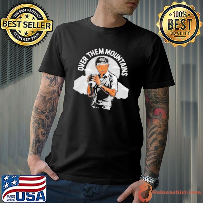 Over Them Mountains Gardner Minshew Las Vegas Raiders Shirt