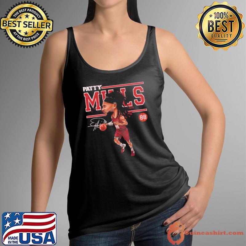 Patty Mills Miami Cartoon Australian professional basketball T-Shirt