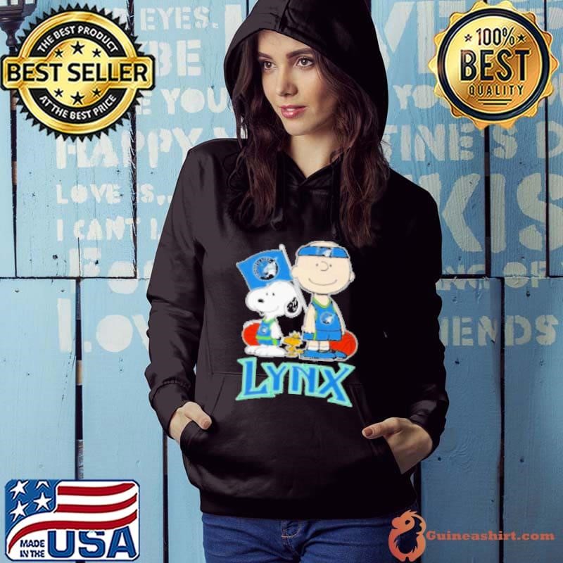 Peanuts Characters Minnesota Lynx Hoodie